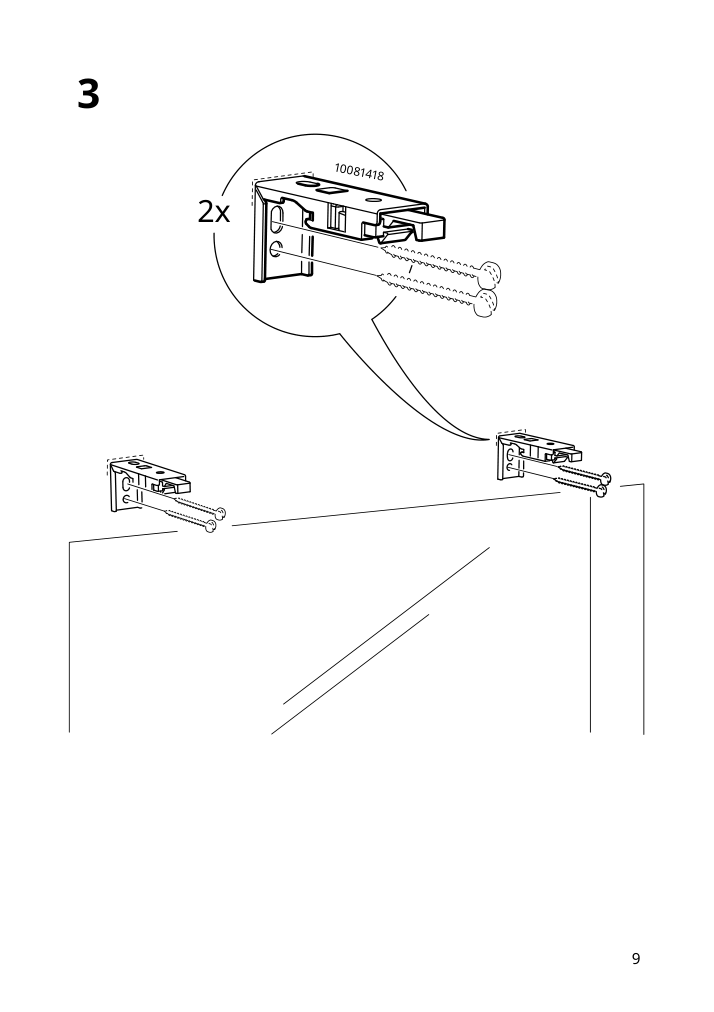 Assembly instructions for IKEA Trippevals black out cellular blind white | Page 9 - IKEA TRIPPEVALS black-out cellular blind 905.065.47