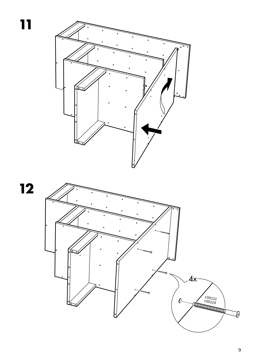 Assembly instructions for IKEA Trofast frame gray | Page 9 - IKEA TROFAST frame 305.739.31