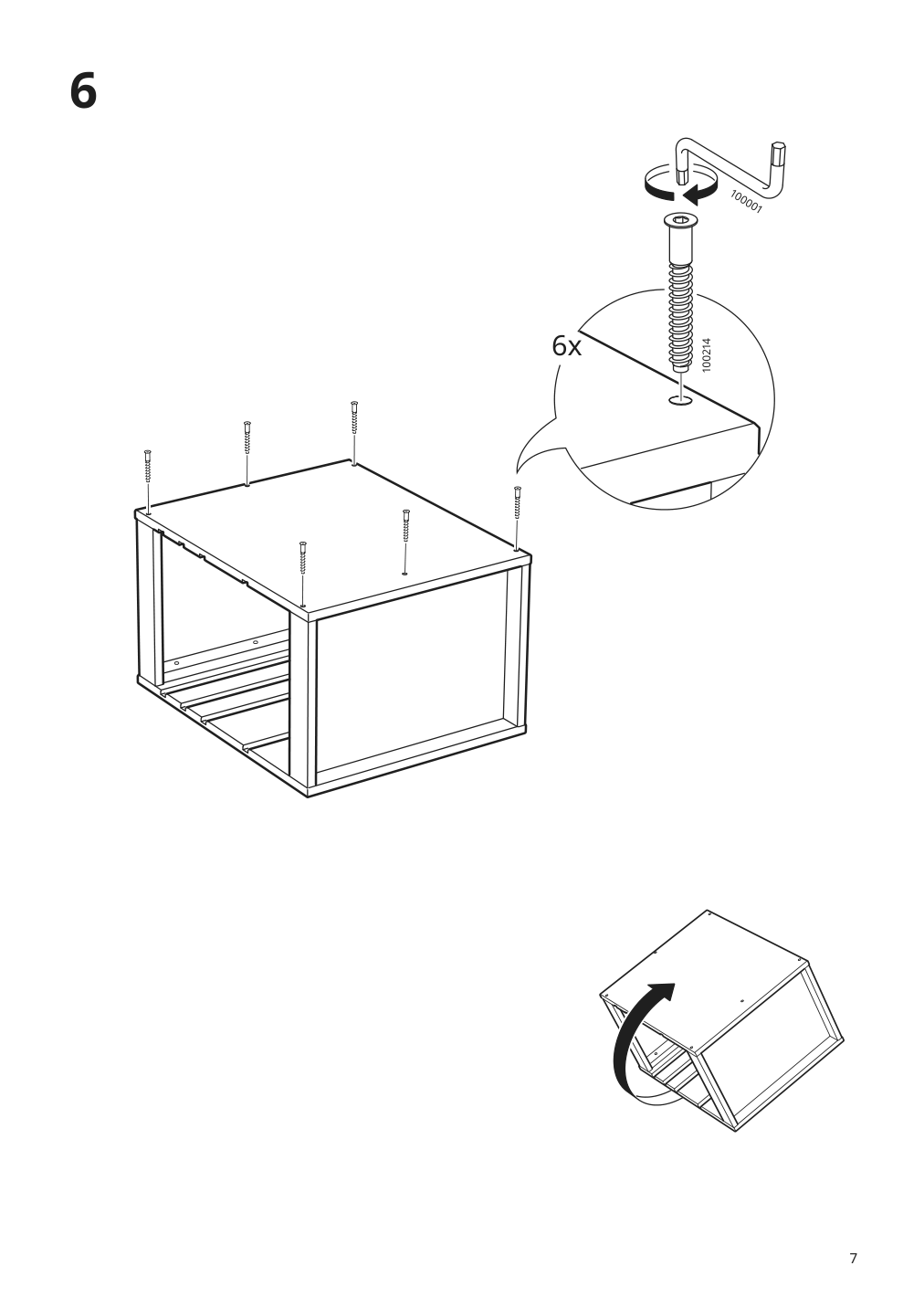 Assembly instructions for IKEA Trofast frame light white stained pine | Page 7 - IKEA TROFAST frame 905.160.61