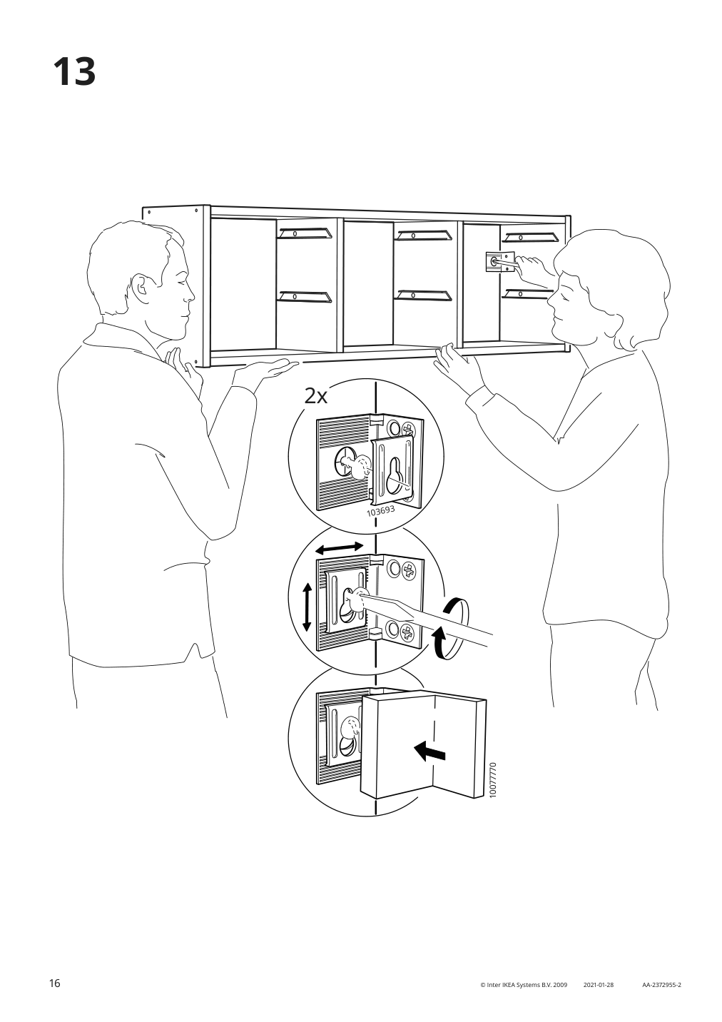 Assembly instructions for IKEA Trofast wall storage gray | Page 16 - IKEA TROFAST wall storage 905.651.98