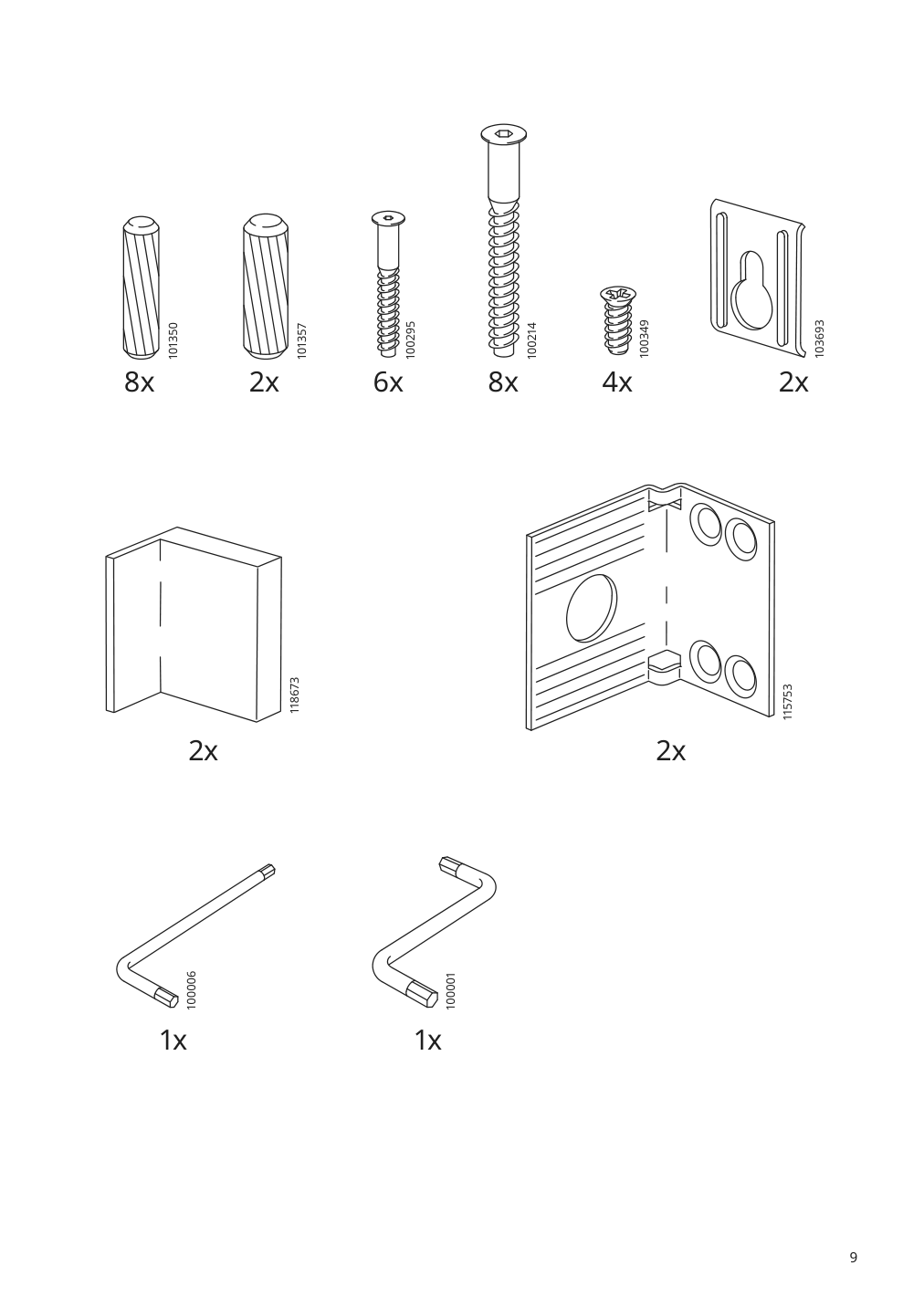 Assembly instructions for IKEA Trofast wall storage light white stained pine | Page 9 - IKEA TROFAST wall storage 195.333.57