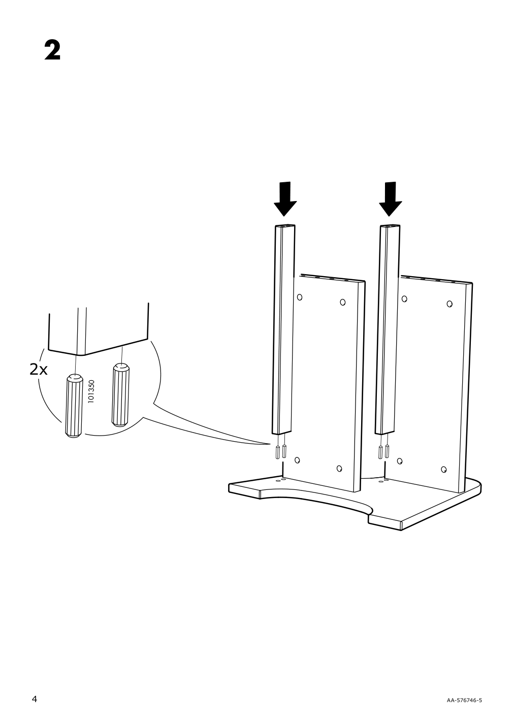 Assembly instructions for IKEA Trogen childs step stool yellow | Page 4 - IKEA TROGEN child's step stool 803.715.20
