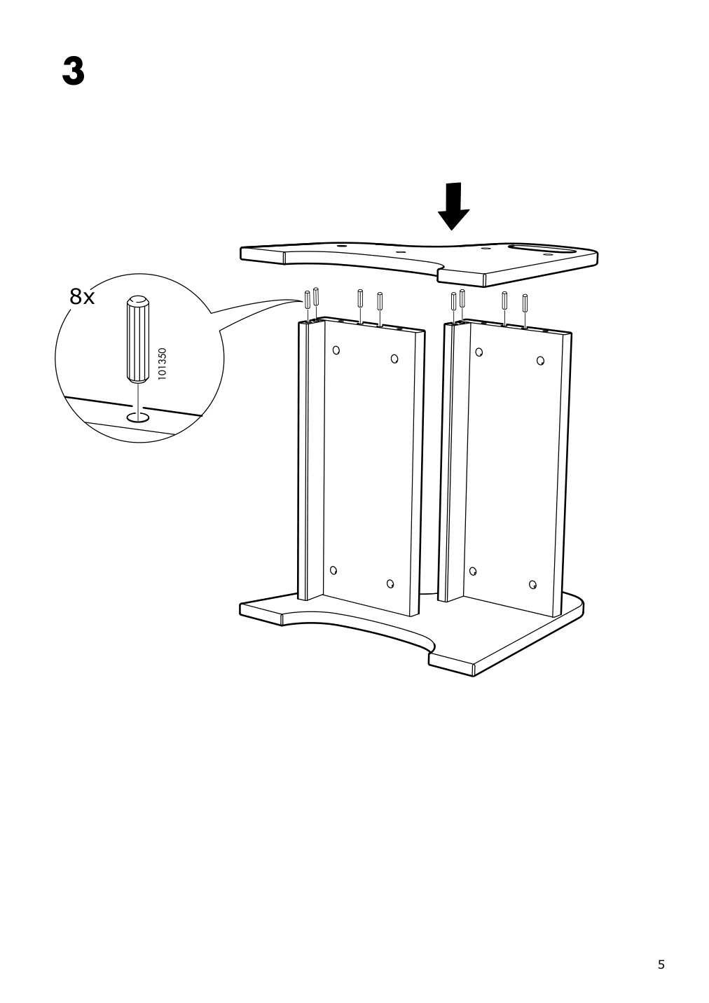 Assembly instructions for IKEA Trogen childs step stool yellow | Page 5 - IKEA TROGEN child's step stool 803.715.20