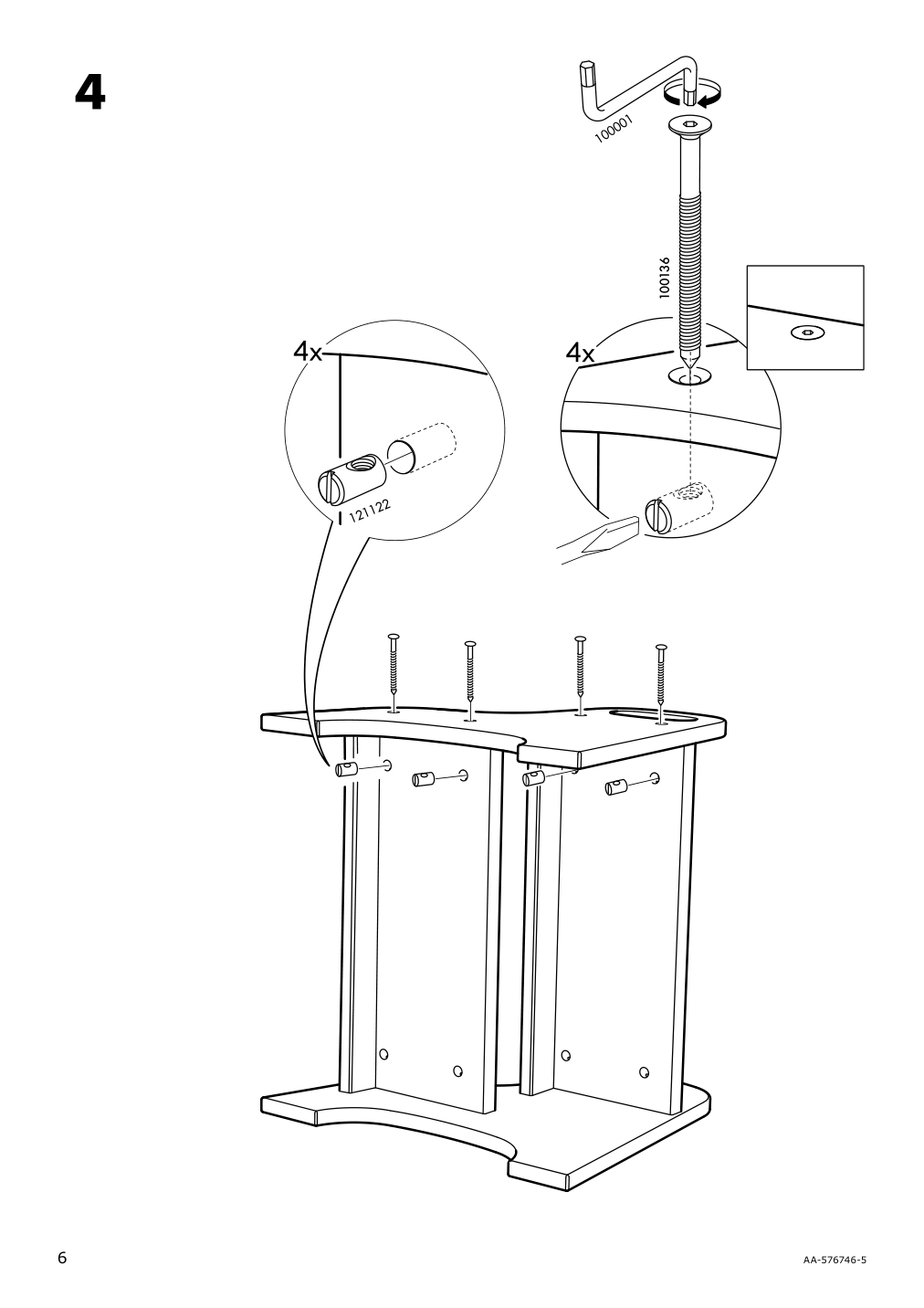 Assembly instructions for IKEA Trogen childs step stool yellow | Page 6 - IKEA TROGEN child's step stool 803.715.20