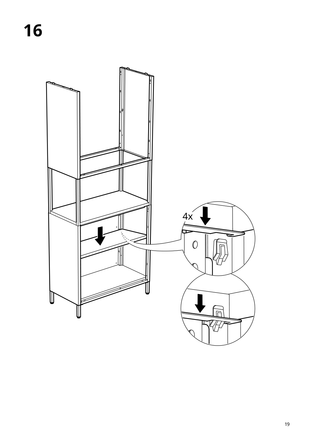 Assembly instructions for IKEA Trotten cabinet with doors white | Page 19 - IKEA TROTTEN cabinet with doors 304.747.66