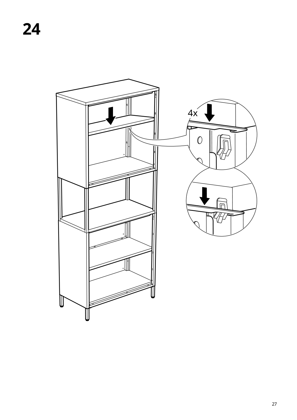 Assembly instructions for IKEA Trotten cabinet with doors white | Page 27 - IKEA TROTTEN cabinet with doors 304.747.66