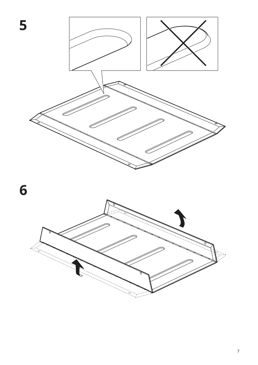 Assembly instructions for IKEA Trotten drawer unit anthracite | Page 7 - IKEA TROTTEN drawer unit 404.748.41