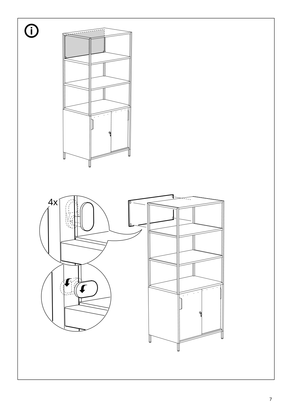 Assembly instructions for IKEA Trotten noticeboard white | Page 7 - IKEA TROTTEN cab w sliding doors/noticeboard 194.296.43