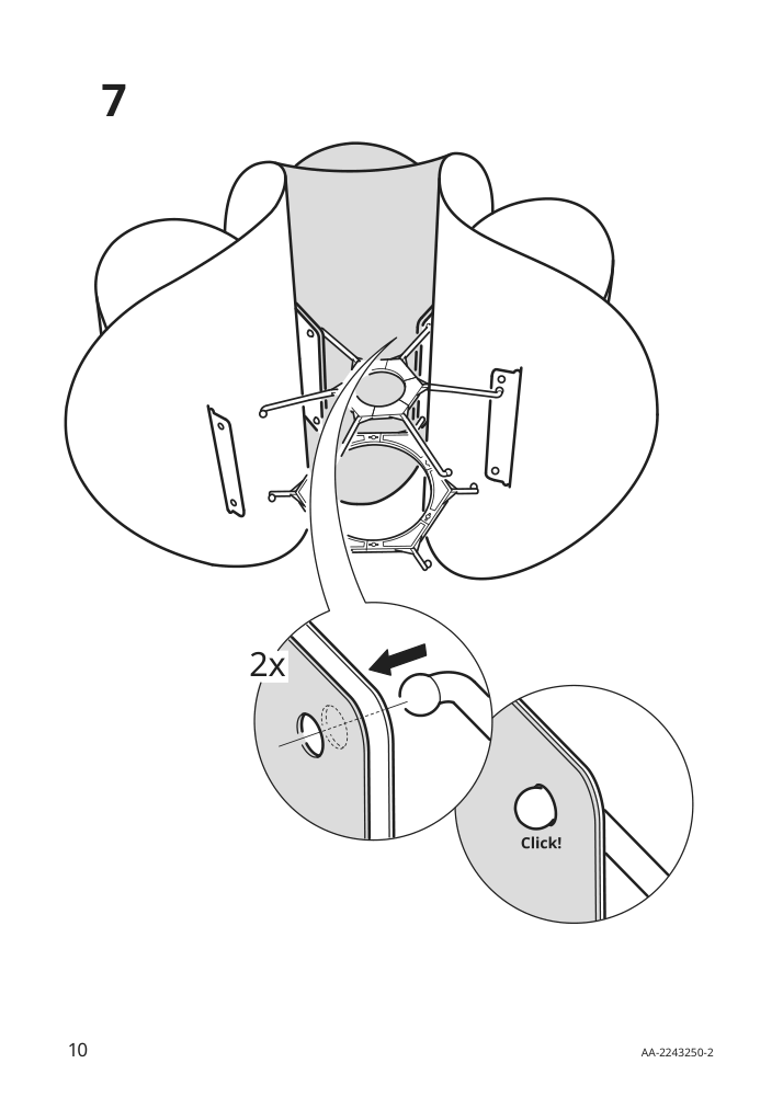 Assembly instructions for IKEA Trubbnate pendant lamp shade white | Page 10 - IKEA TRUBBNATE pendant lamp shade 204.848.17