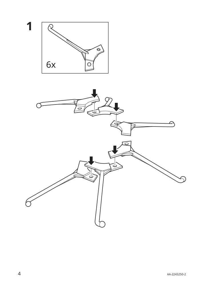 Assembly instructions for IKEA Trubbnate pendant lamp shade white | Page 4 - IKEA TRUBBNATE pendant lamp shade 204.848.17