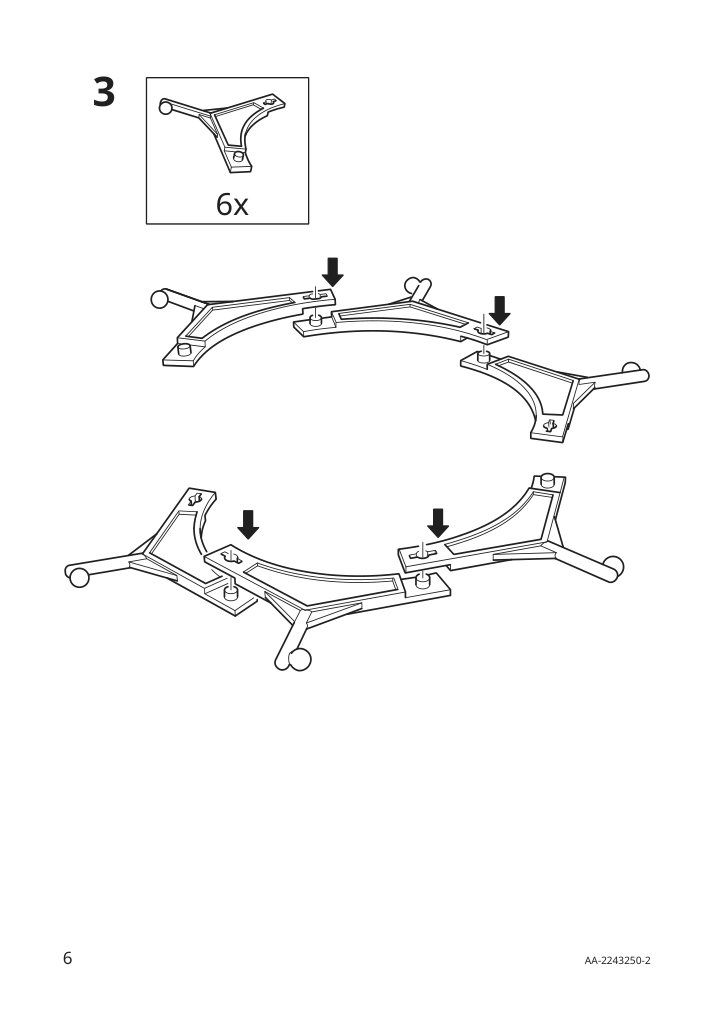 Assembly instructions for IKEA Trubbnate pendant lamp shade white | Page 6 - IKEA TRUBBNATE pendant lamp shade 204.848.17