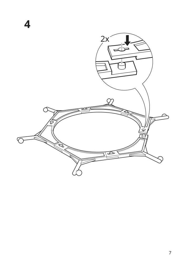 Assembly instructions for IKEA Trubbnate pendant lamp shade white | Page 7 - IKEA TRUBBNATE pendant lamp shade 204.848.17