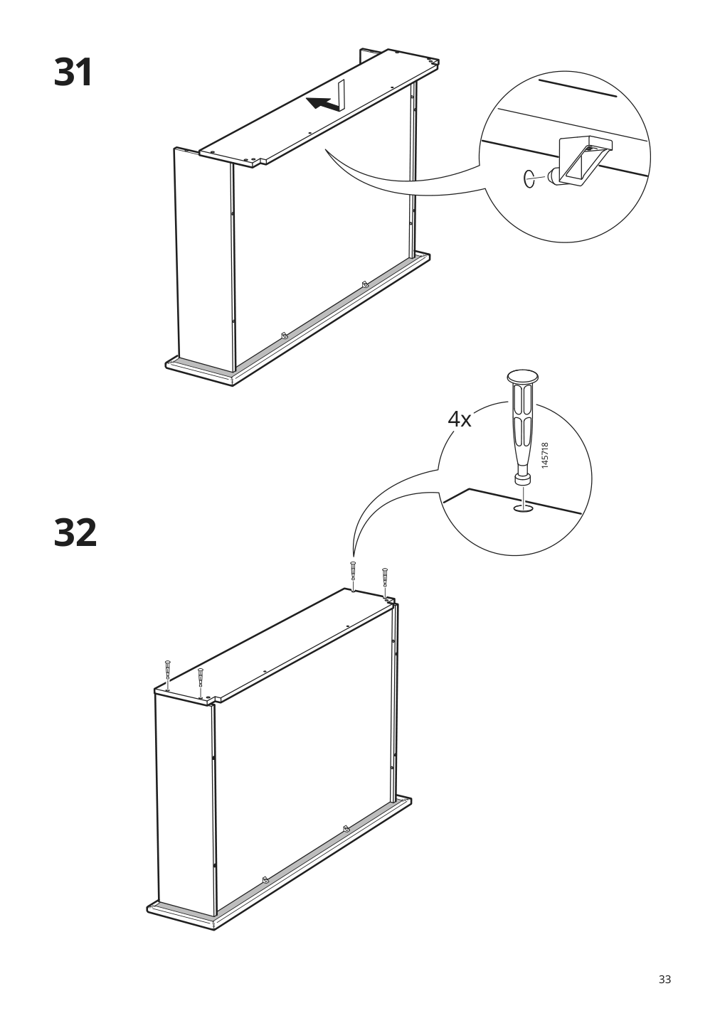 Assembly instructions for IKEA Tufjord upholstered storage bed gunnared blue | Page 33 - IKEA TUFJORD upholstered storage bed 805.209.40