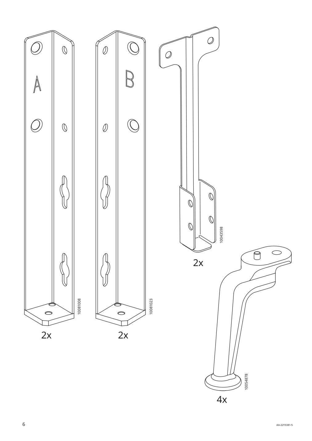 Assembly instructions for IKEA Tufjord upholstered storage bed gunnared blue | Page 6 - IKEA TUFJORD upholstered storage bed 805.209.40