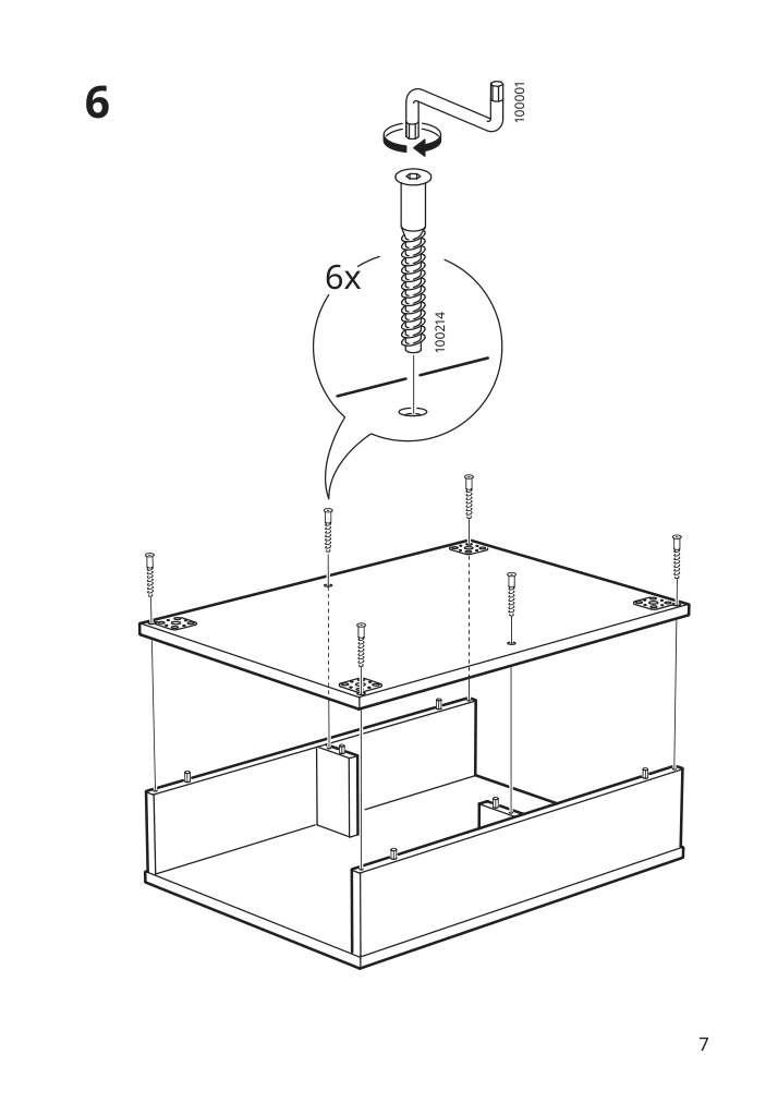 Assembly instructions for IKEA Tunsta side table anthracite | Page 7 - IKEA TUNSTA side table 502.995.02