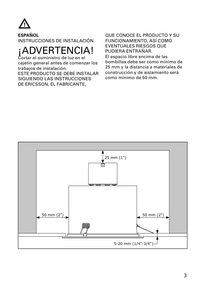 Assembly instructions for IKEA Turuma recessed spotlight indoor outdoor white | Page 3 - IKEA TURUMA recessed spotlight 902.945.74