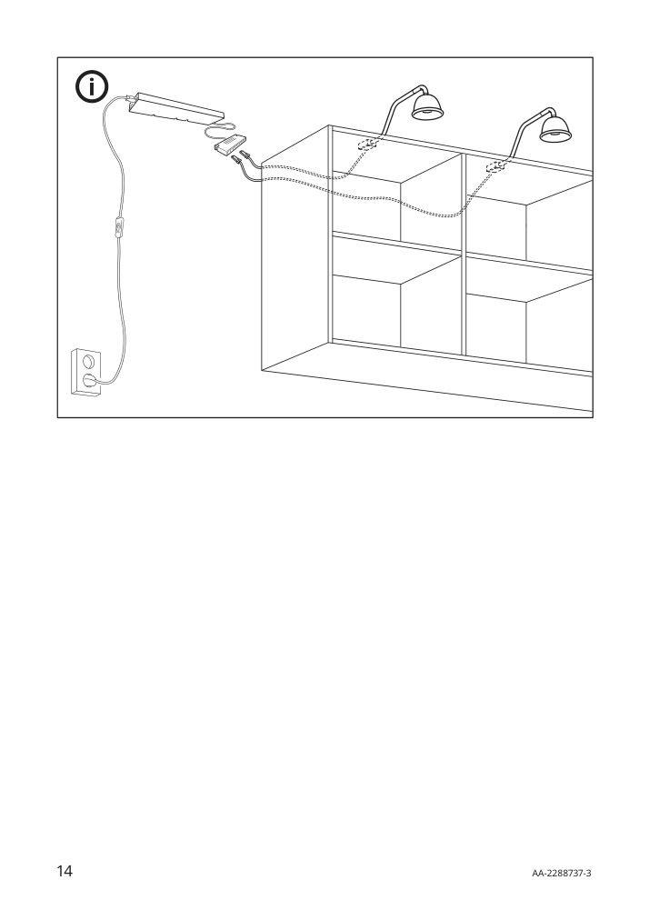 Assembly instructions for IKEA Tvaerdrag cabinet lighting black dimmable | Page 14 - IKEA TVÄRDRAG cabinet lighting 605.168.21