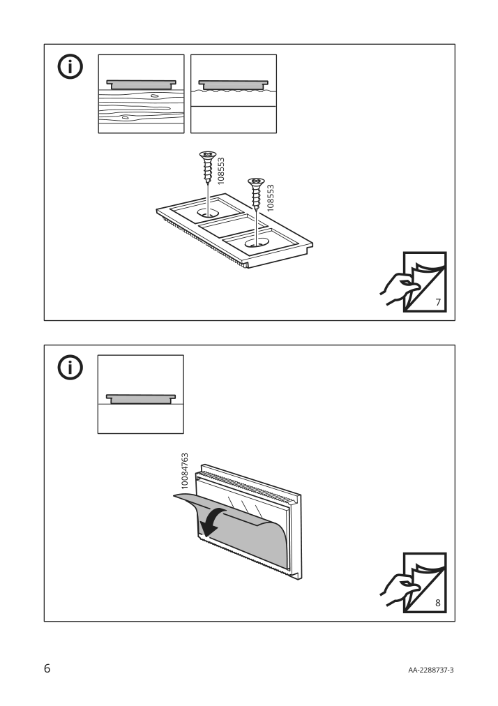 Assembly instructions for IKEA Tvaerdrag cabinet lighting black dimmable | Page 6 - IKEA TVÄRDRAG cabinet lighting 605.168.21