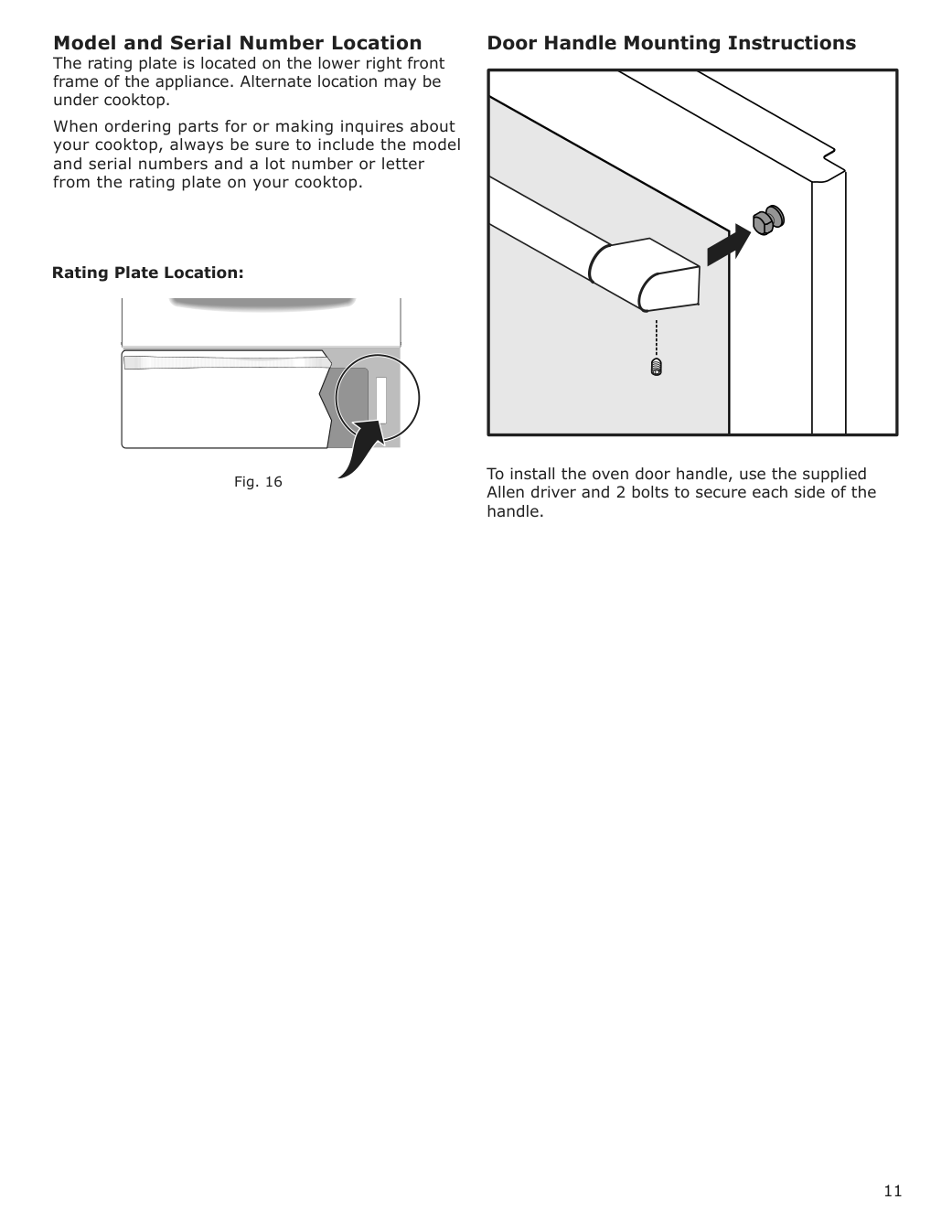 Assembly instructions for IKEA Motsvarig range with glass ceramic cooktop black stainless steel | Page 11 - IKEA MOTSVARIG range with glass ceramic cooktop 204.620.52