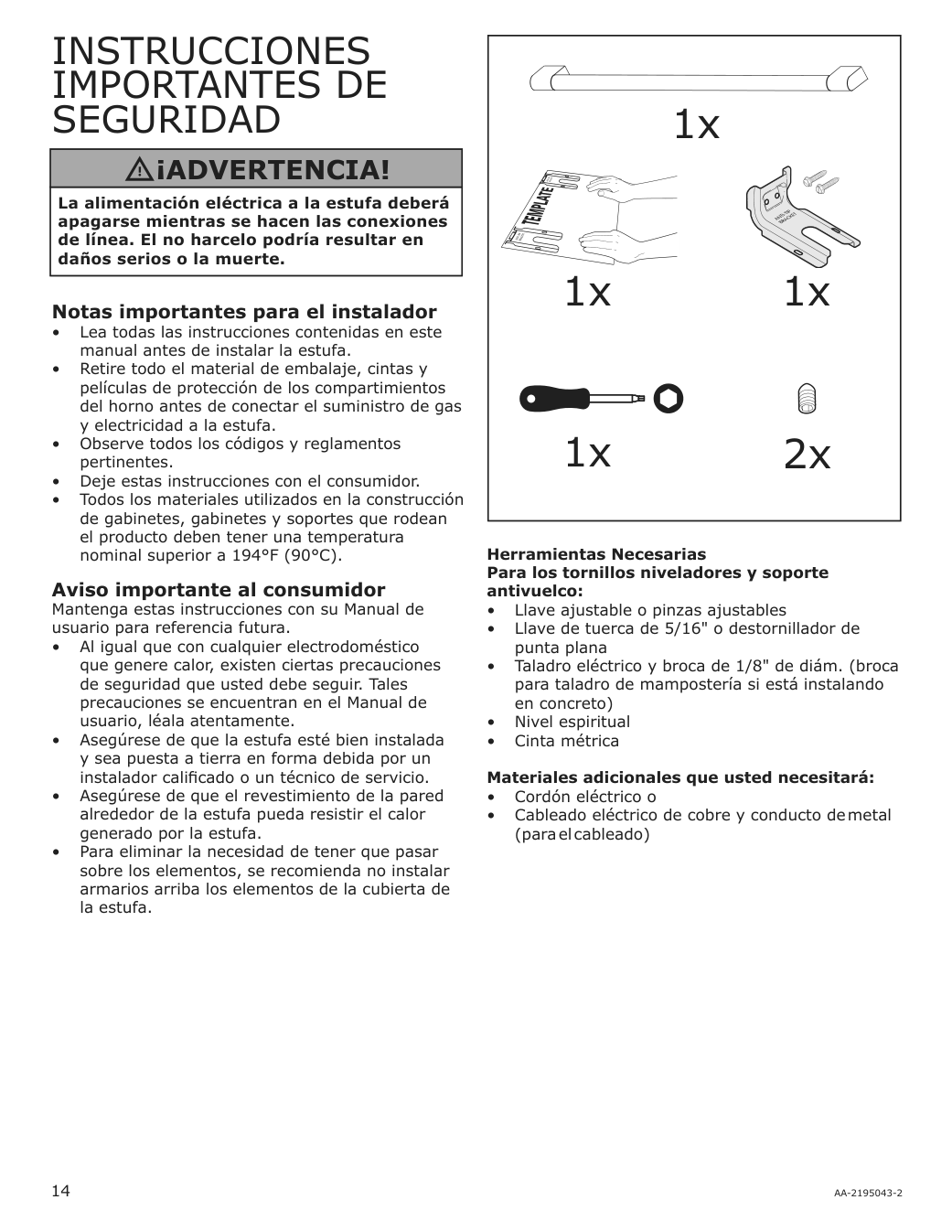 Assembly instructions for IKEA Motsvarig range with glass ceramic cooktop black stainless steel | Page 14 - IKEA MOTSVARIG range with glass ceramic cooktop 204.620.52