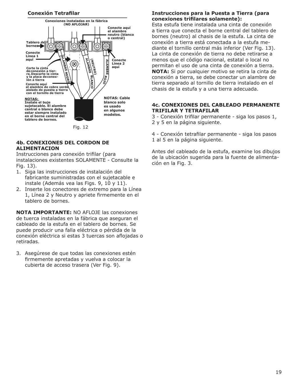 Assembly instructions for IKEA Motsvarig range with glass ceramic cooktop black stainless steel | Page 19 - IKEA MOTSVARIG range with glass ceramic cooktop 204.620.52