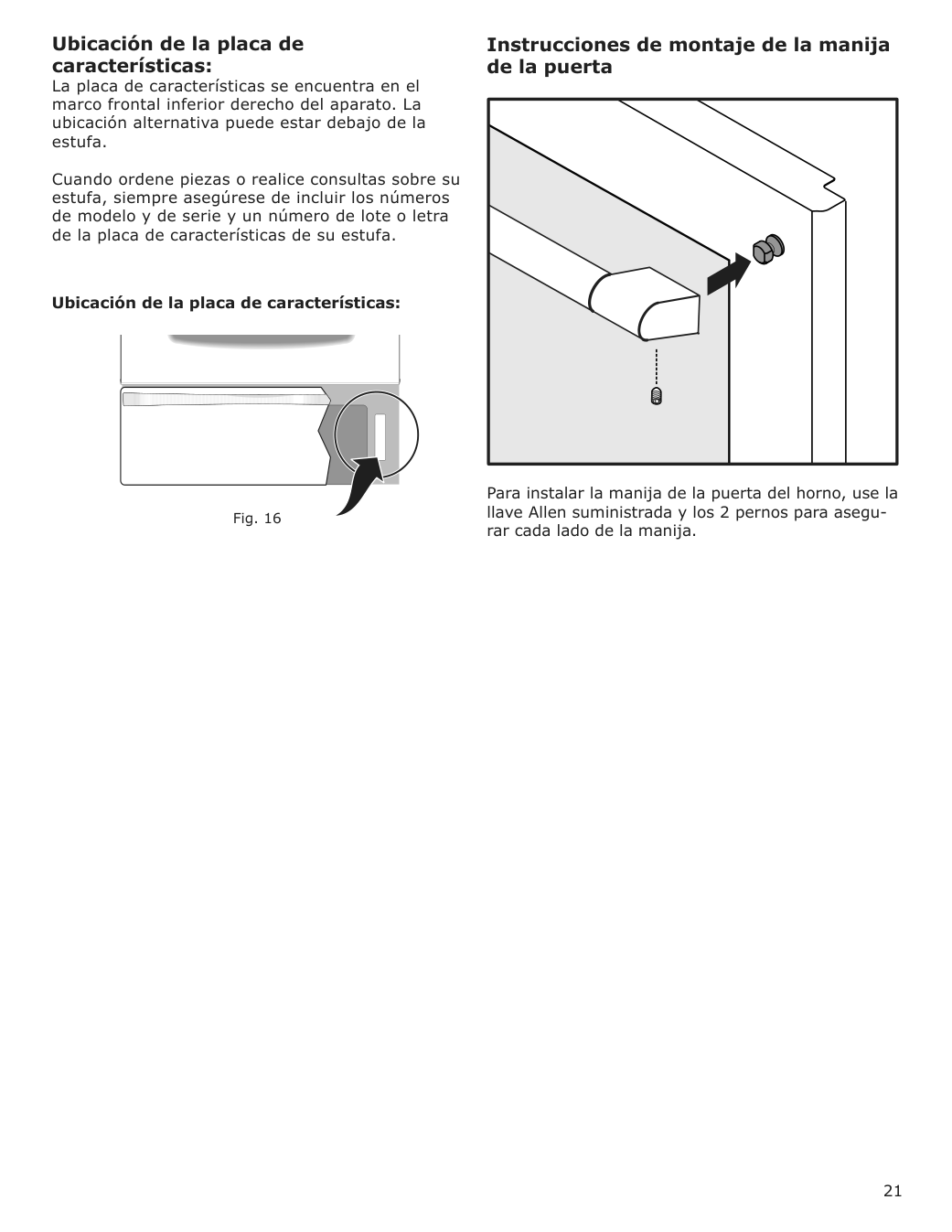 Assembly instructions for IKEA Motsvarig range with glass ceramic cooktop black stainless steel | Page 21 - IKEA MOTSVARIG range with glass ceramic cooktop 204.620.52