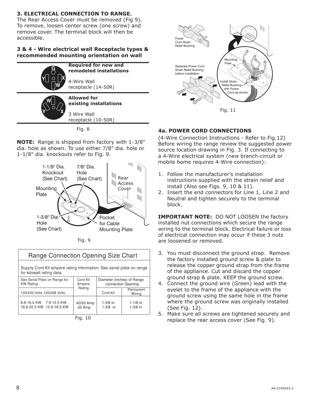 Assembly instructions for IKEA Motsvarig range with glass ceramic cooktop black stainless steel | Page 8 - IKEA MOTSVARIG range with glass ceramic cooktop 204.620.52