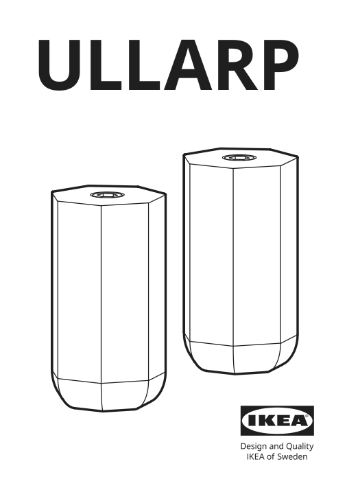 Assembly instructions for IKEA Ullarp leg oak | Page 1 - IKEA ULLARP leg 504.899.22