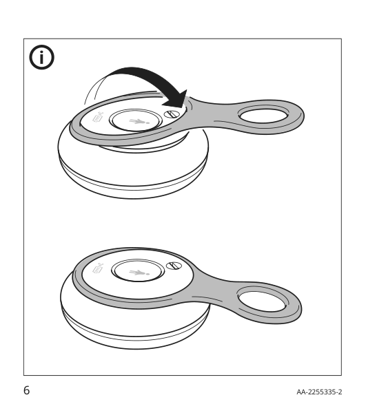 Assembly instructions for IKEA Undvika baby monitor white gray | Page 6 - IKEA UNDVIKA baby monitor 804.667.40