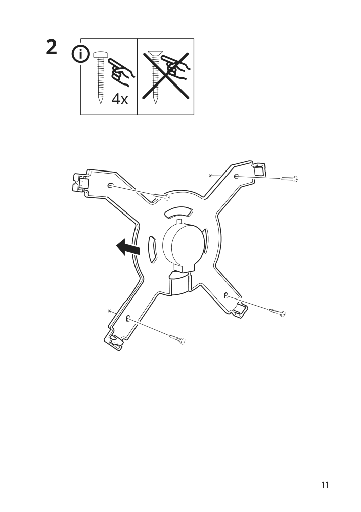 Assembly instructions for IKEA Upplyst led wall lamp butterfly light blue | Page 11 - IKEA UPPLYST LED wall lamp 604.403.41