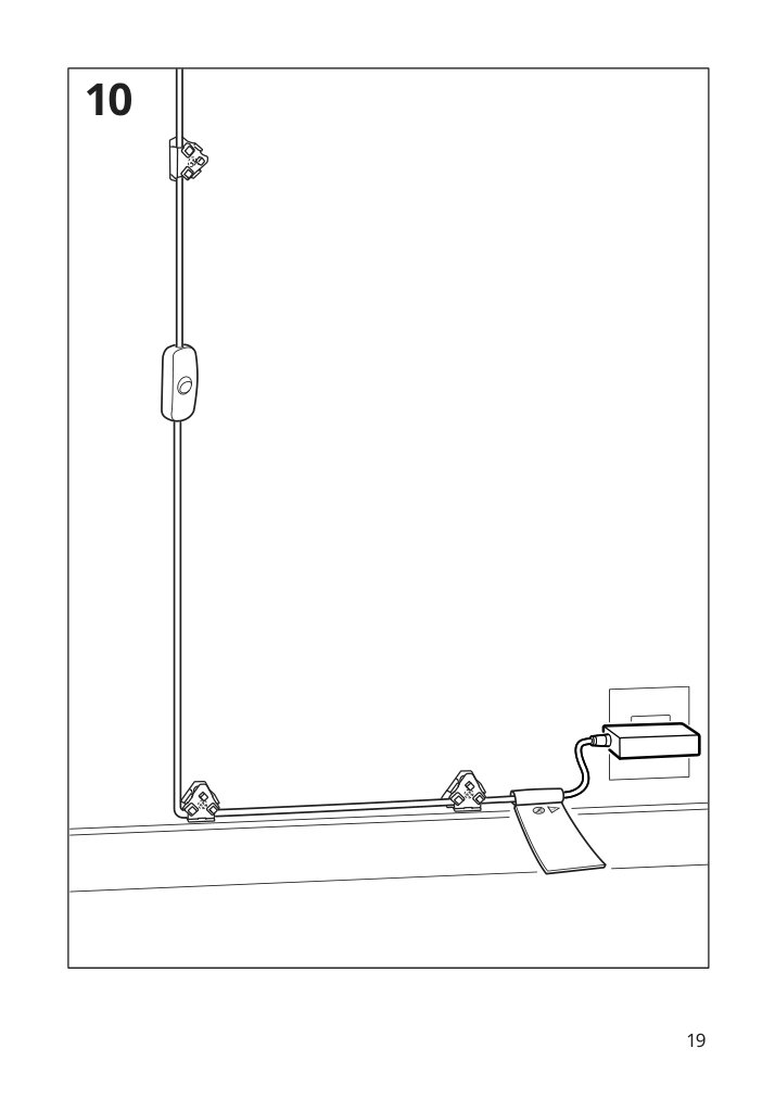 Assembly instructions for IKEA Upplyst led wall lamp cloud white | Page 19 - IKEA UPPLYST LED wall lamp 304.245.16