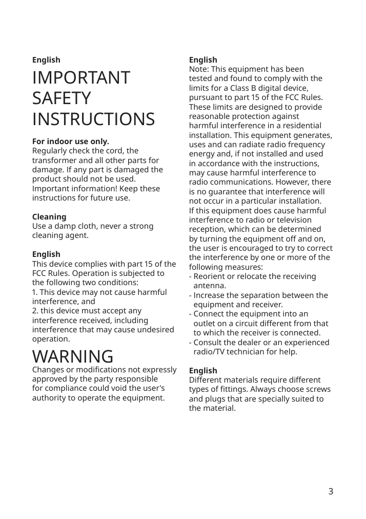 Assembly instructions for IKEA Upplyst led wall lamp cloud white | Page 3 - IKEA UPPLYST LED wall lamp 304.245.16