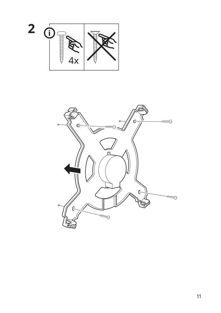 Assembly instructions for IKEA Upplyst led wall lamp flower lilac | Page 11 - IKEA UPPLYST LED wall lamp 004.403.39