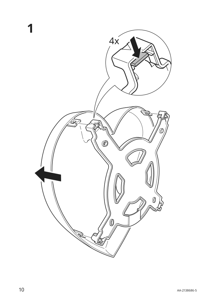 Assembly instructions for IKEA Upplyst led wall lamp heart pink | Page 10 - IKEA UPPLYST LED wall lamp 404.403.42