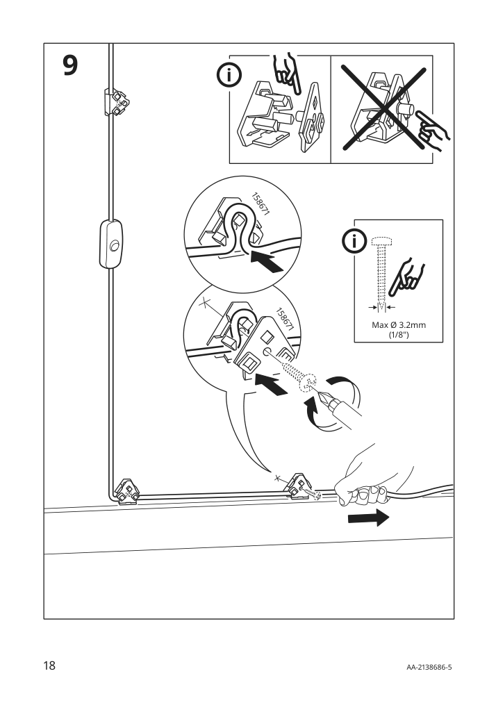 Assembly instructions for IKEA Upplyst led wall lamp heart pink | Page 18 - IKEA UPPLYST LED wall lamp 404.403.42