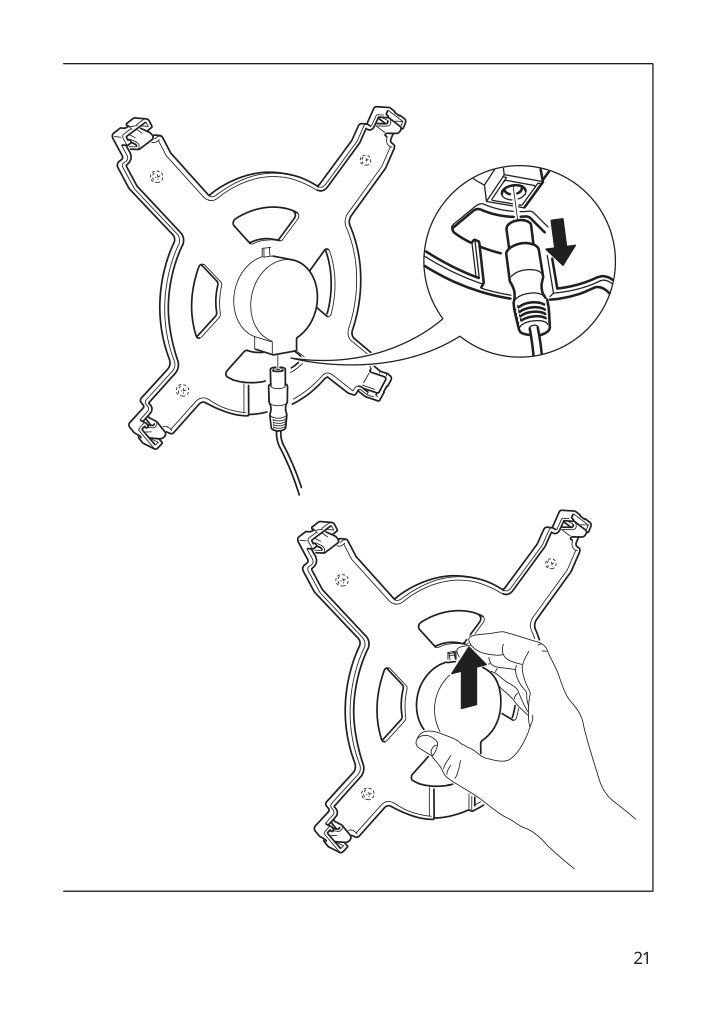 Assembly instructions for IKEA Upplyst led wall lamp heart pink | Page 21 - IKEA UPPLYST LED wall lamp 404.403.42