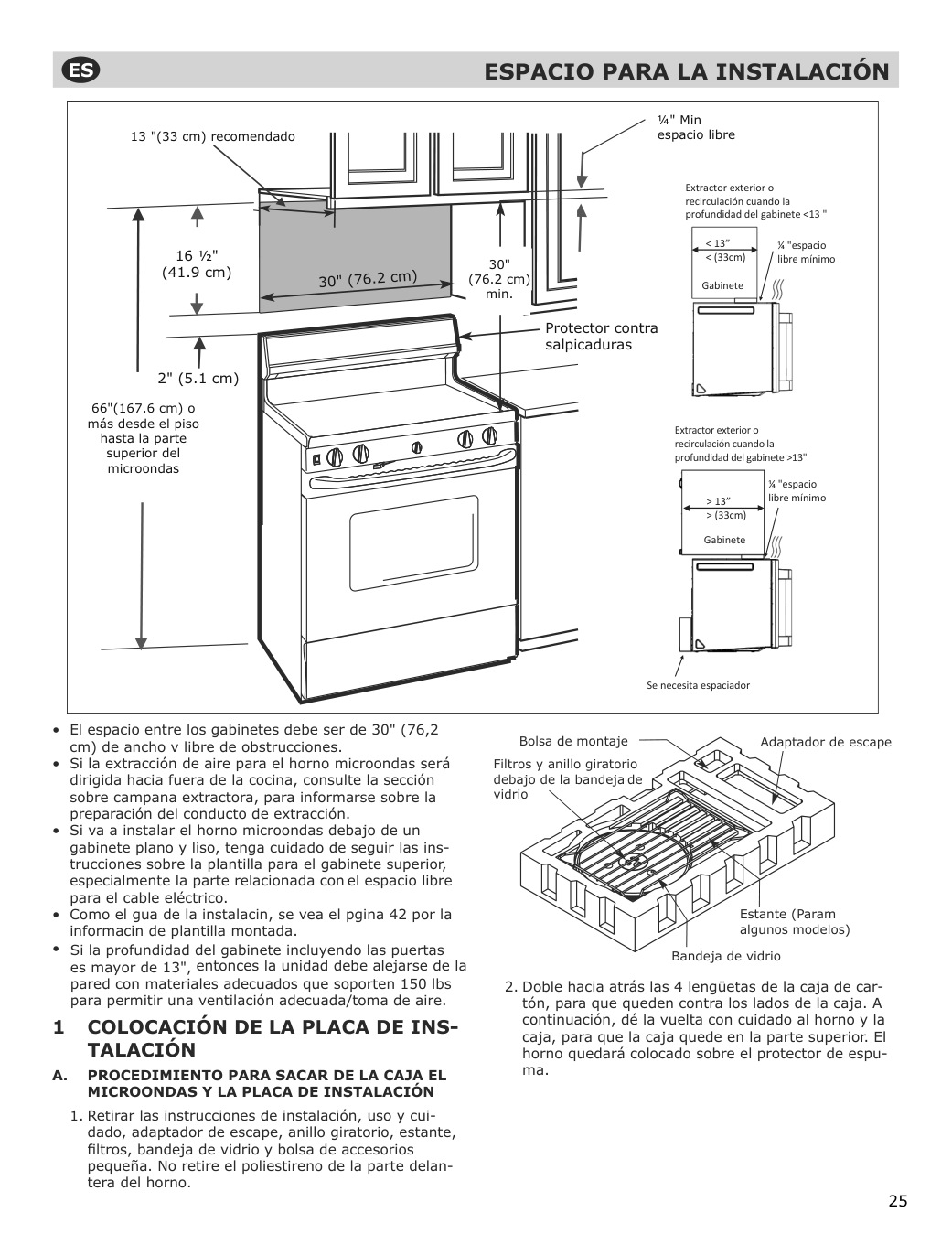 Assembly instructions for IKEA Uppseende over the range convection microwave stainless steel | Page 25 - IKEA UPPSEENDE over-the-range convection microwave 204.621.65