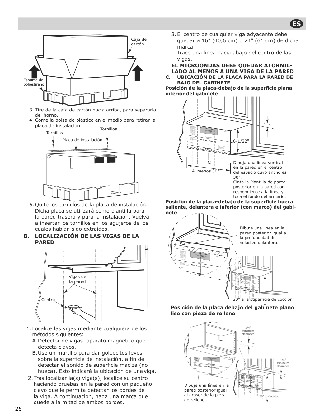 Assembly instructions for IKEA Uppseende over the range convection microwave stainless steel | Page 26 - IKEA UPPSEENDE over-the-range convection microwave 204.621.65