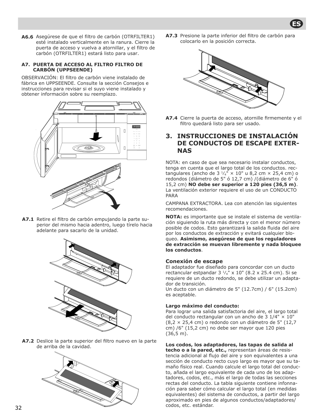 Assembly instructions for IKEA Uppseende over the range convection microwave stainless steel | Page 32 - IKEA UPPSEENDE over-the-range convection microwave 204.621.65