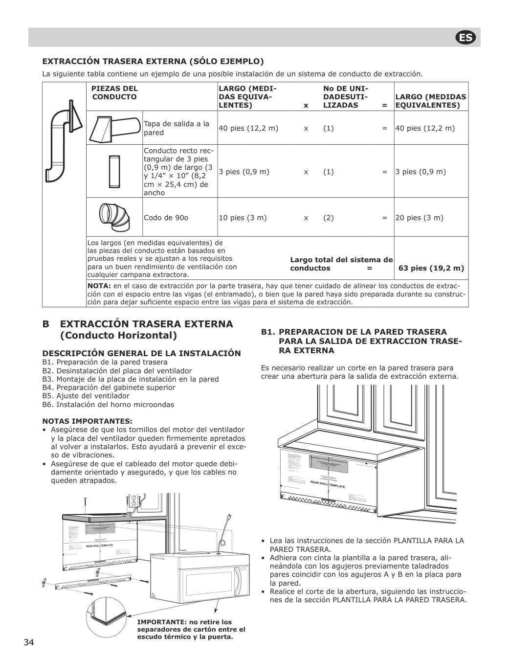 Assembly instructions for IKEA Uppseende over the range convection microwave stainless steel | Page 34 - IKEA UPPSEENDE over-the-range convection microwave 204.621.65