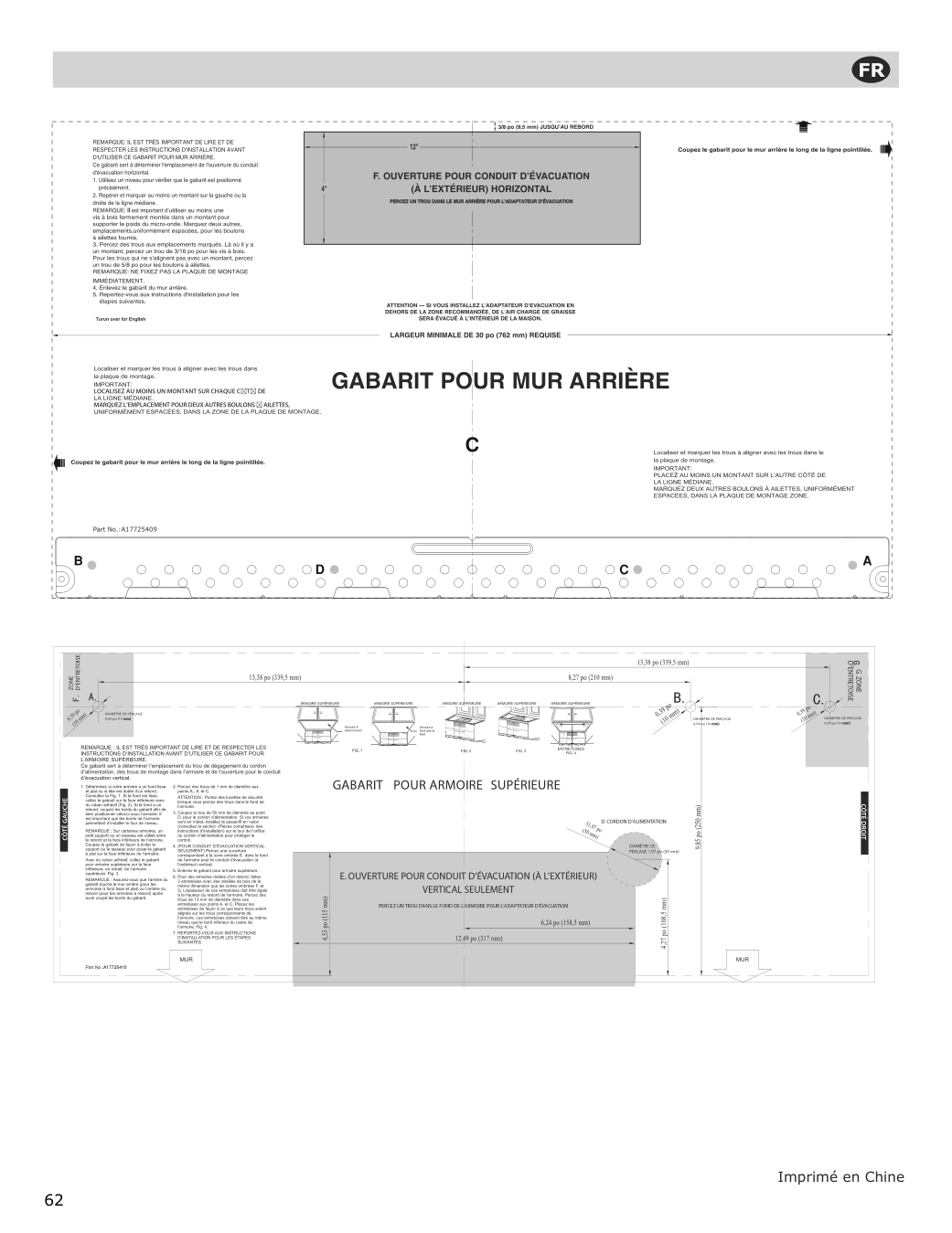 Assembly instructions for IKEA Uppseende over the range convection microwave stainless steel | Page 62 - IKEA UPPSEENDE over-the-range convection microwave 204.621.65