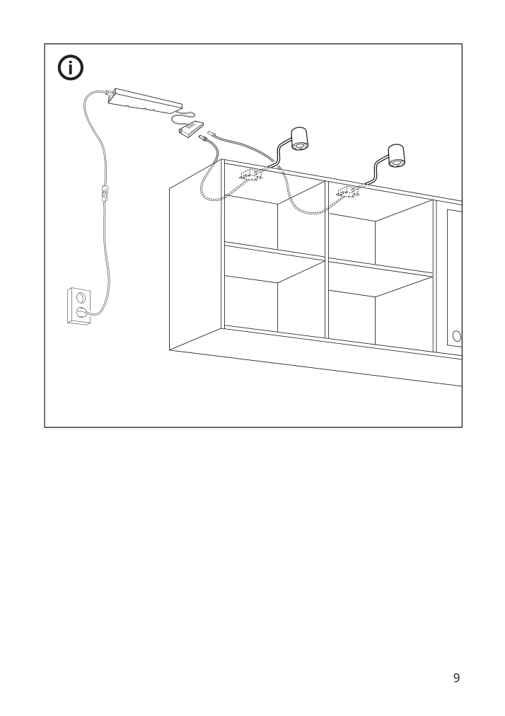 Assembly instructions for IKEA Urshult led cabinet light nickel plated | Page 9 - IKEA URSHULT LED cabinet light 602.604.05