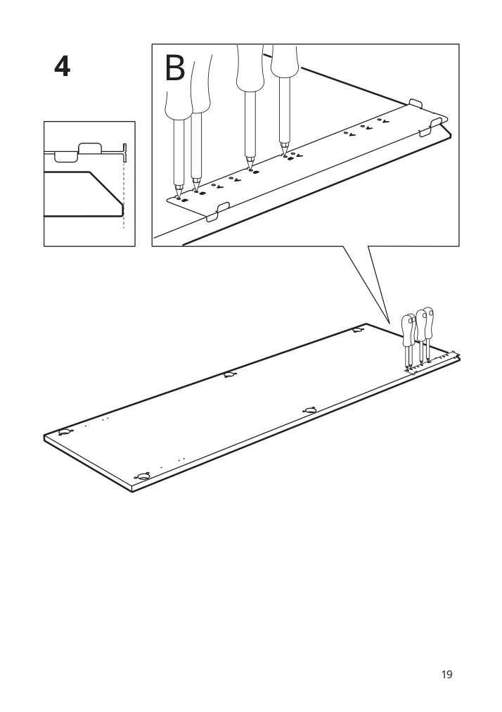 Assembly instructions for IKEA Utrusta assembly kit for pull out function | Page 19 - IKEA SEKTION / MAXIMERA hc w p-o func 4drw/1dr/2shlv 194.681.30