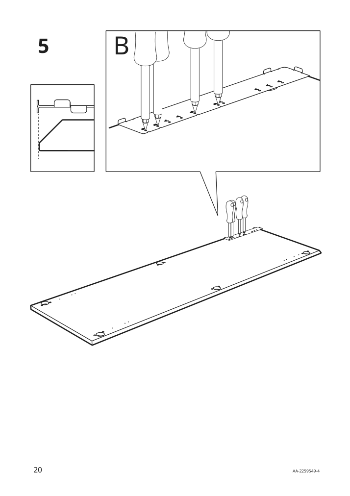 Assembly instructions for IKEA Utrusta assembly kit for pull out function | Page 20 - IKEA SEKTION / MAXIMERA hc w p-o func 1dr/4drw 294.653.05