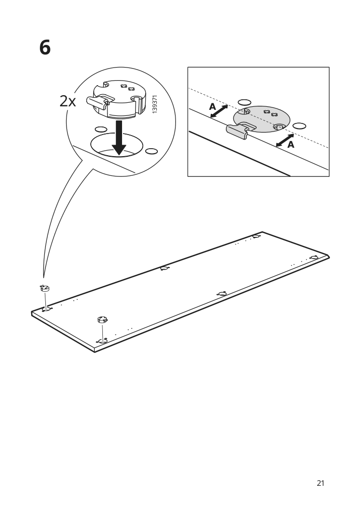 Assembly instructions for IKEA Utrusta assembly kit for pull out function | Page 21 - IKEA SEKTION / MAXIMERA hc w p-o func 1dr/4drw 294.585.69