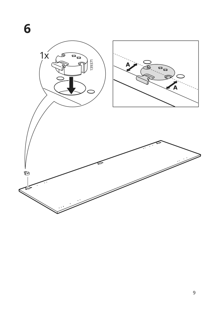 Assembly instructions for IKEA Utrusta assembly kit for pull out function | Page 9 - IKEA SEKTION / MAXIMERA hc w p-o func 4drw/1dr/2shlv 594.595.34