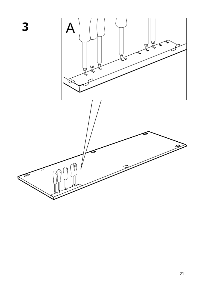 Assembly instructions for IKEA Utrusta assembly kit for pull out function | Page 21 - IKEA SEKTION / MAXIMERA hc w p-o func 1dr/4drw 294.653.05