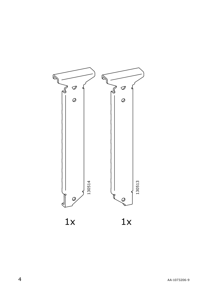 Assembly instructions for IKEA Utrusta fixture for mounting door on drawer | Page 4 - IKEA SEKTION base cabinet/p-out storage/drawer 391.591.07