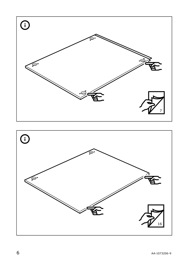 Assembly instructions for IKEA Utrusta fixture for mounting door on drawer | Page 6 - IKEA SEKTION base cabinet/p-out storage/2 drawer 191.591.13