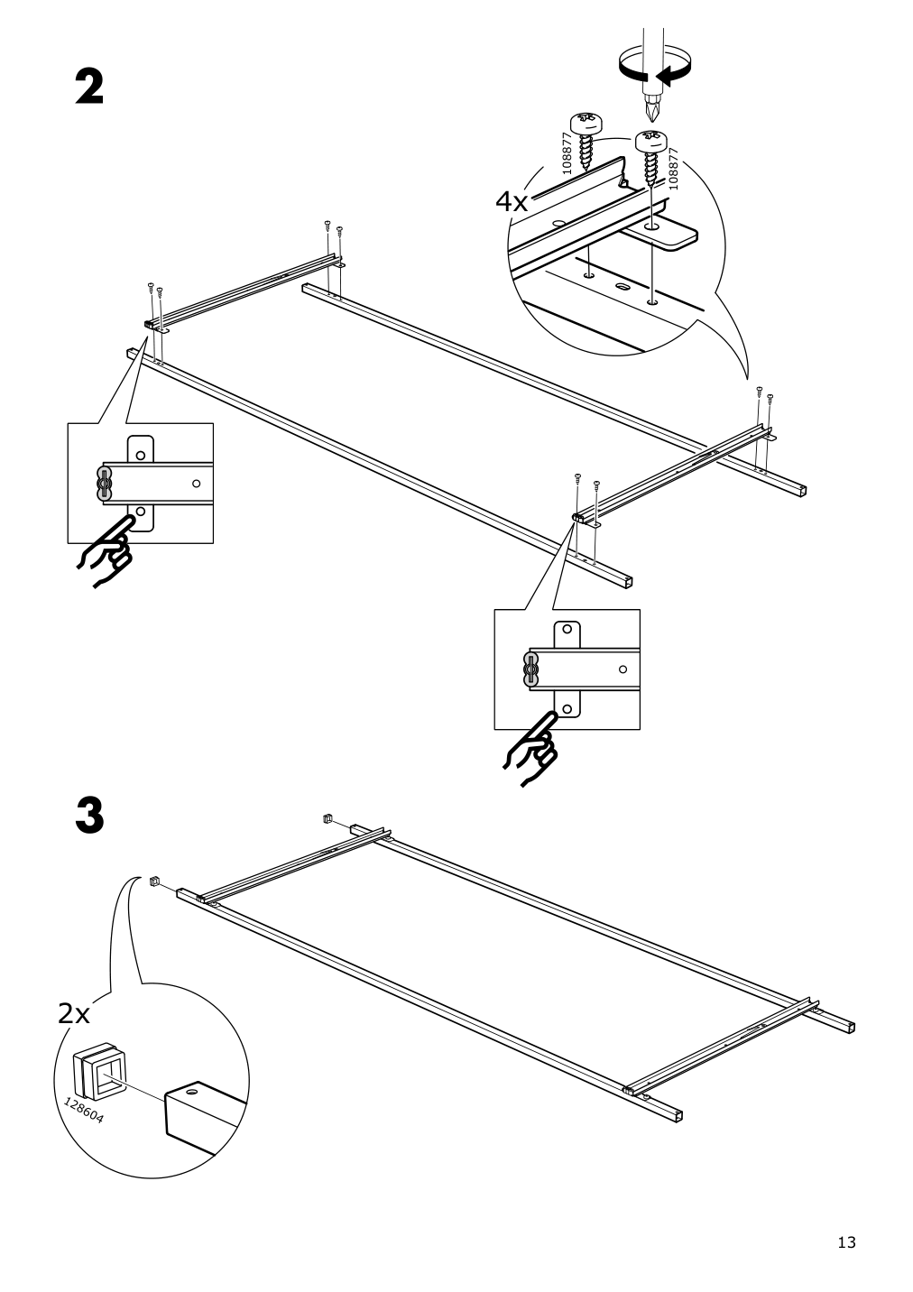 Assembly instructions for IKEA Utrusta pull out rack for cleaning supplies | Page 13 - IKEA SEKTION high cabinet/pull-out int fittings 794.699.52